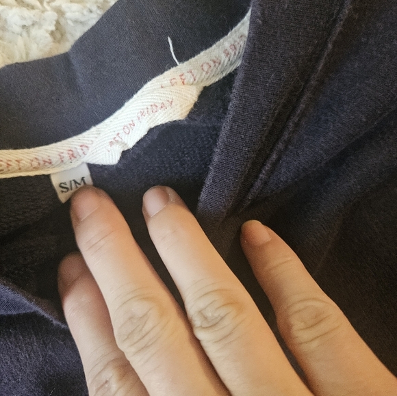 Left On Friday Field Day Sweatshirt Oversized Small Medium - Picture 6 of 6